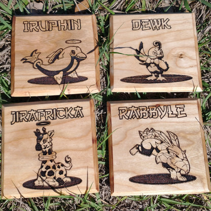 Mojumon Coasters (Pack of 4)